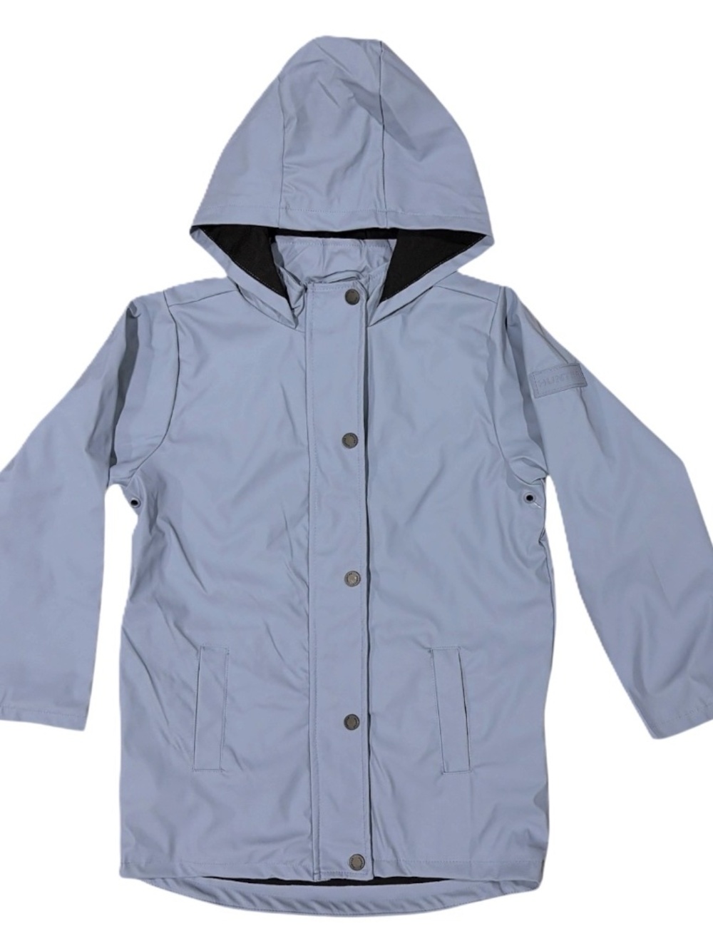 Kids Hunter Unisex Lightweight Breathable Jersey Lined Waterproof Rain Jacket Si